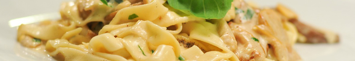 Eating Italian at First & Last Tavern Plainville restaurant in Plainville, CT.